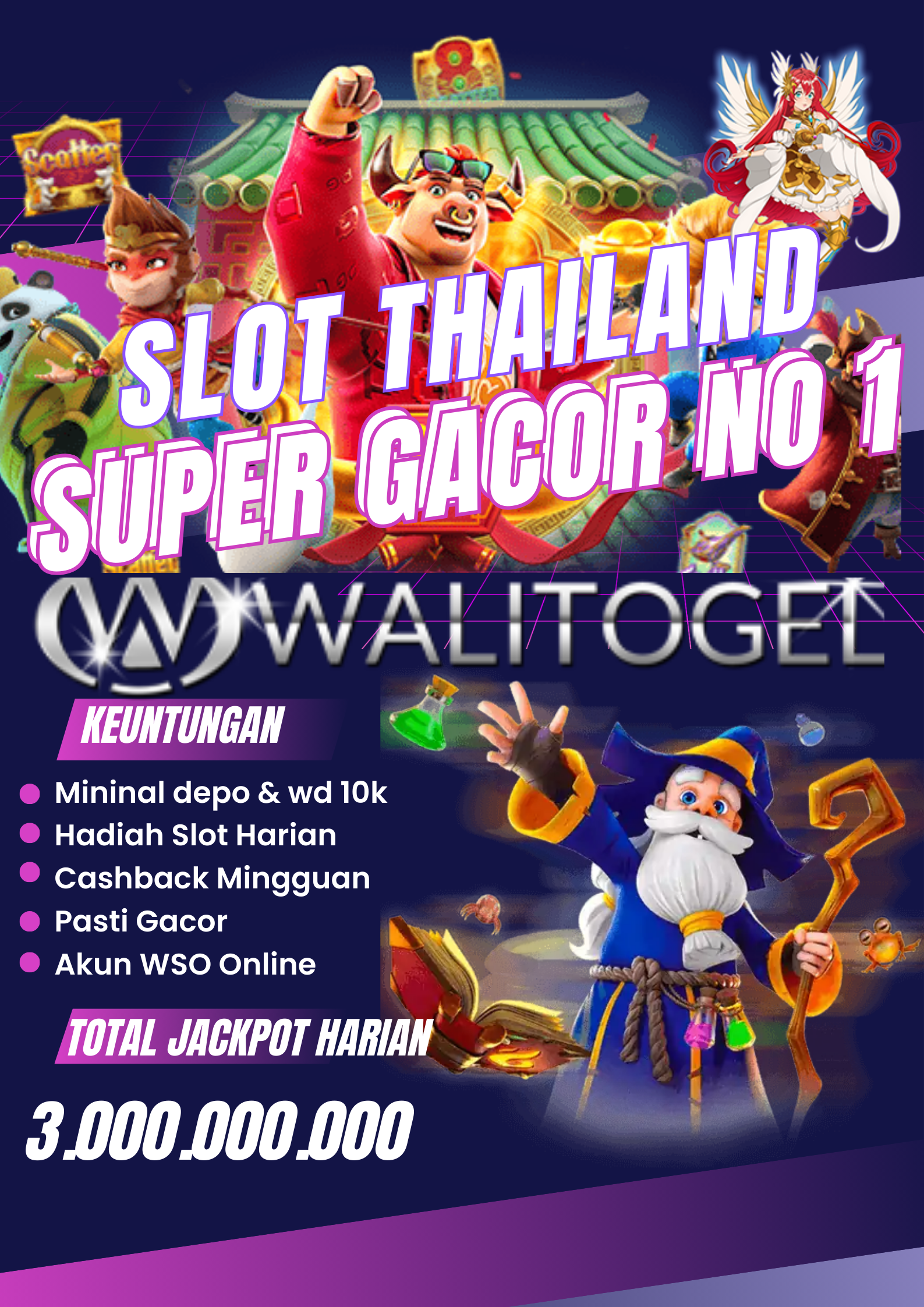 Situs Slot Resmi Server Thailand Super Gacor Penyedia Toto Slot Online 4d Terpercaya